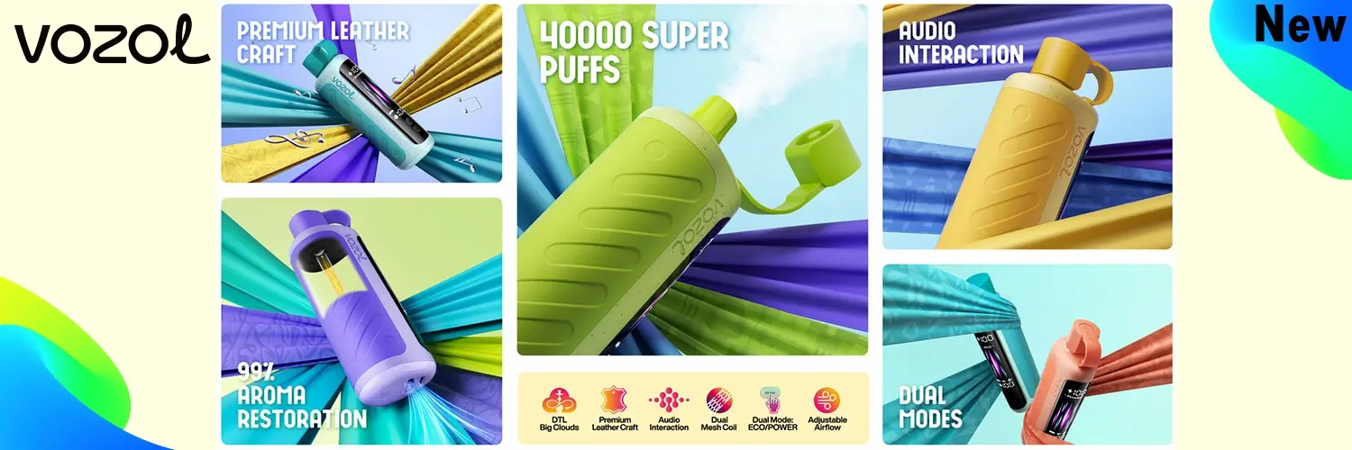 فوزول جير هوكا 40000 سحبه ديسبوسيبل فيب البيرق