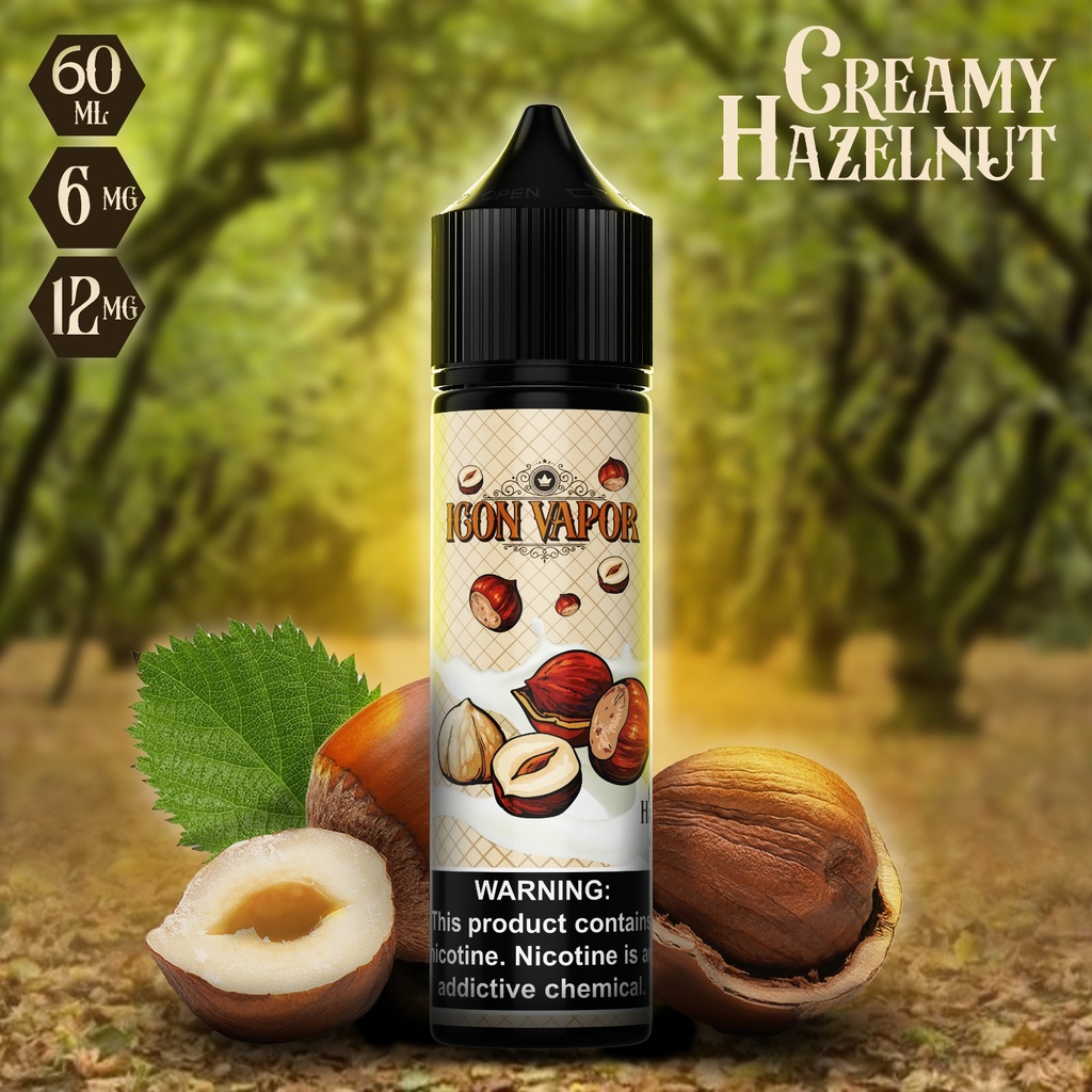 Icon Vapor Creamy Hazelnut