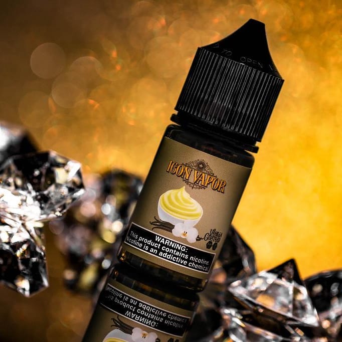 Icon Vapor Vanilla Custard SaltNic