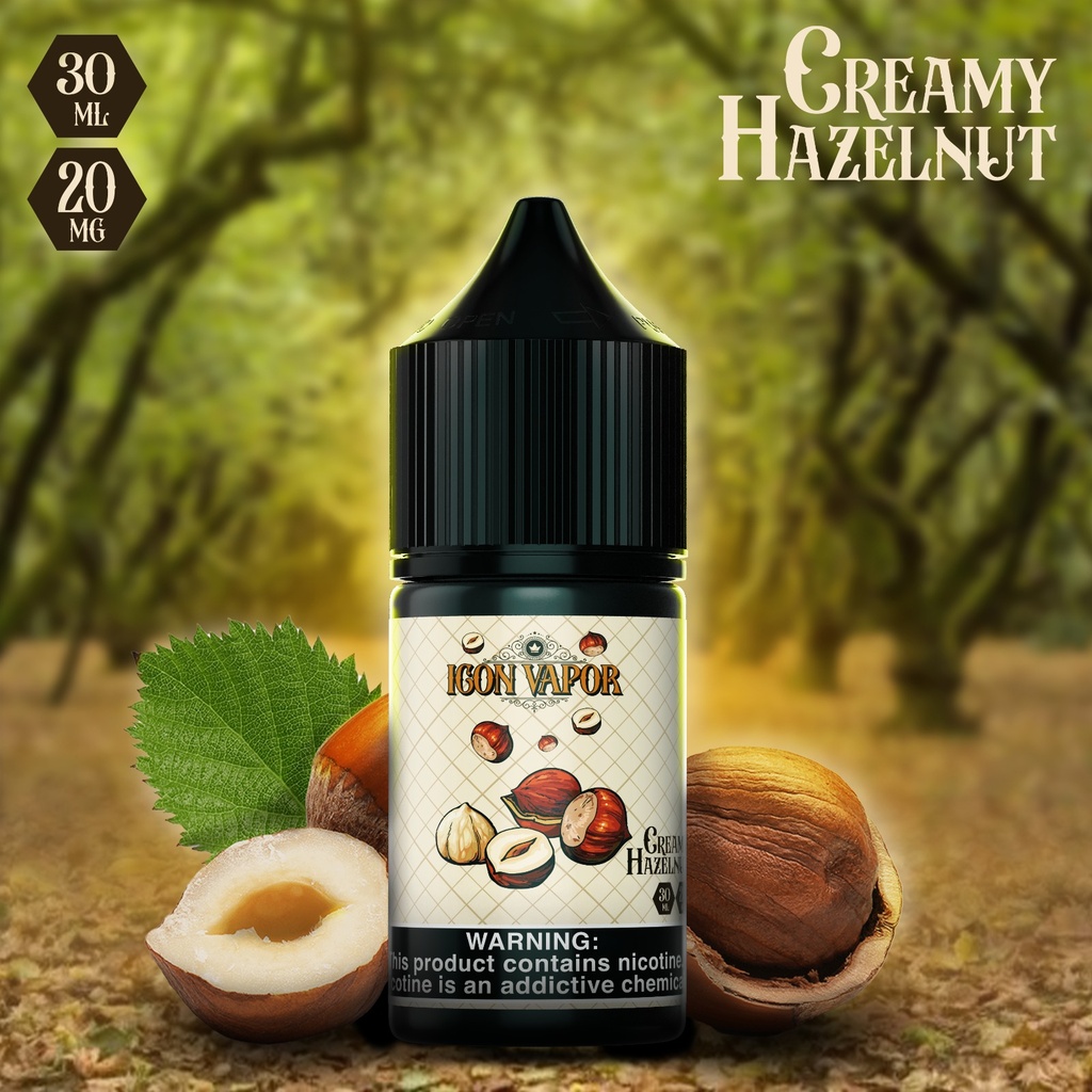 Icon Vapor Creamy Hazelnut SaltNic