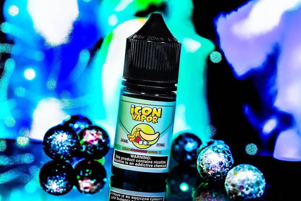 ايقون فيبور ميلون ستروبيري بانانا ايس سولت