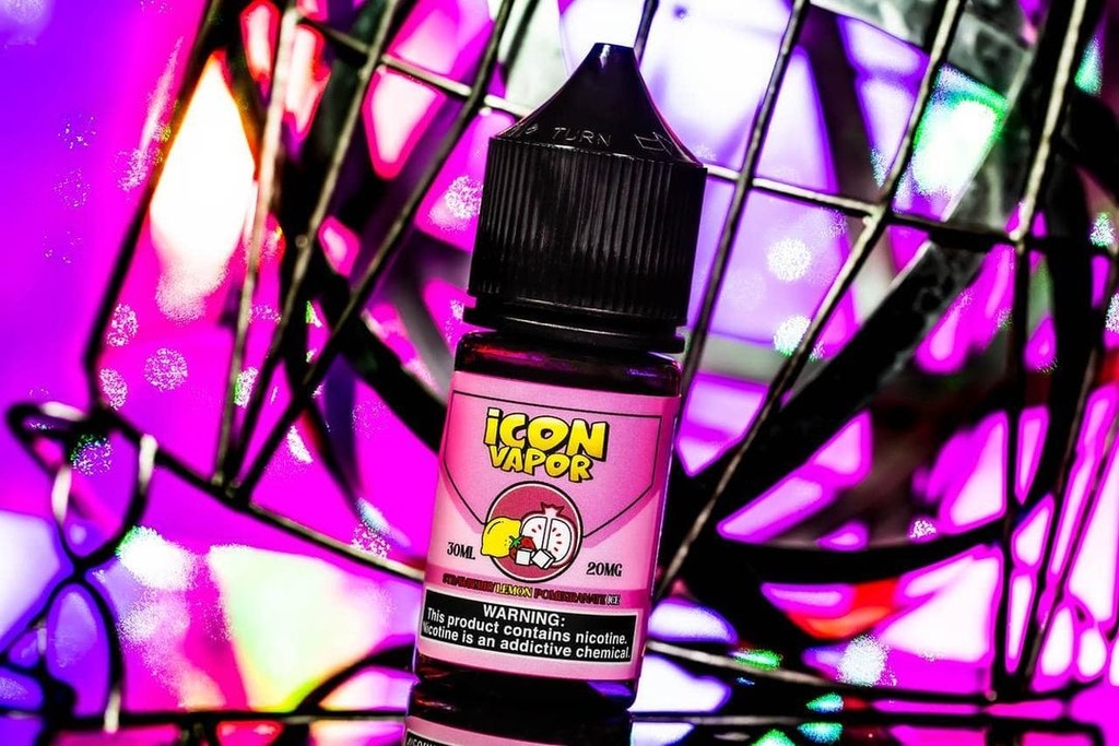 Icon Vapor Strawberry Lemon Pomegranate Ice SaltNic