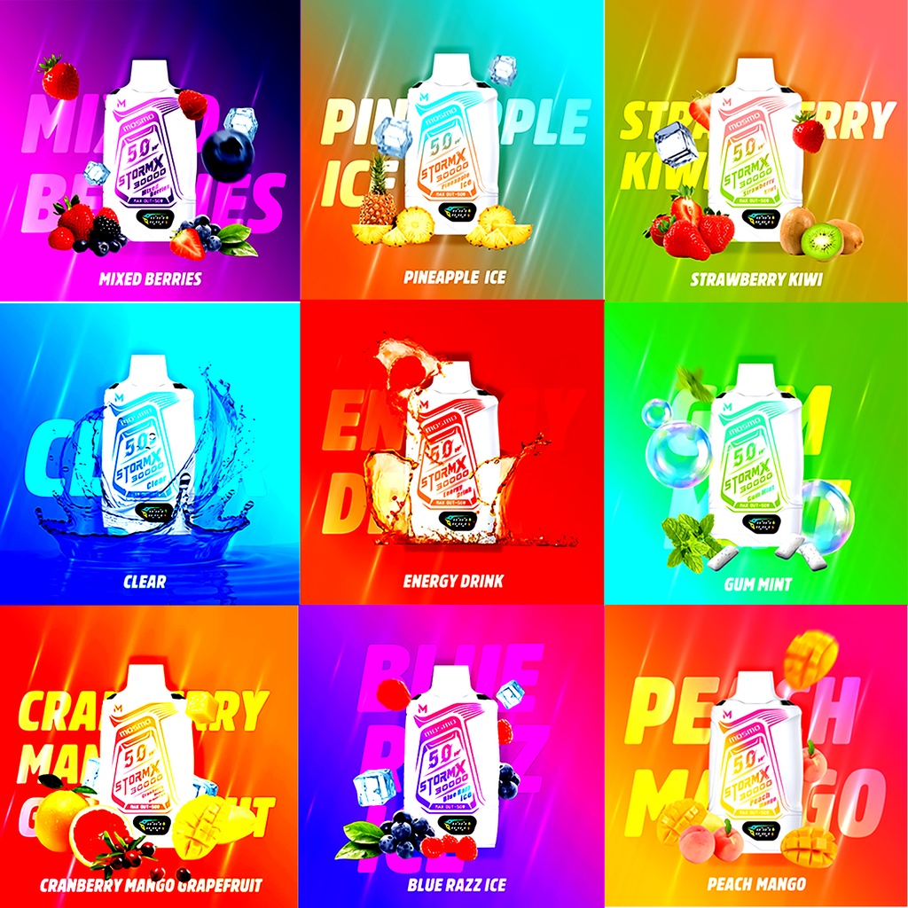 Mosmo Storm X 30000Puffs Disposable Vape