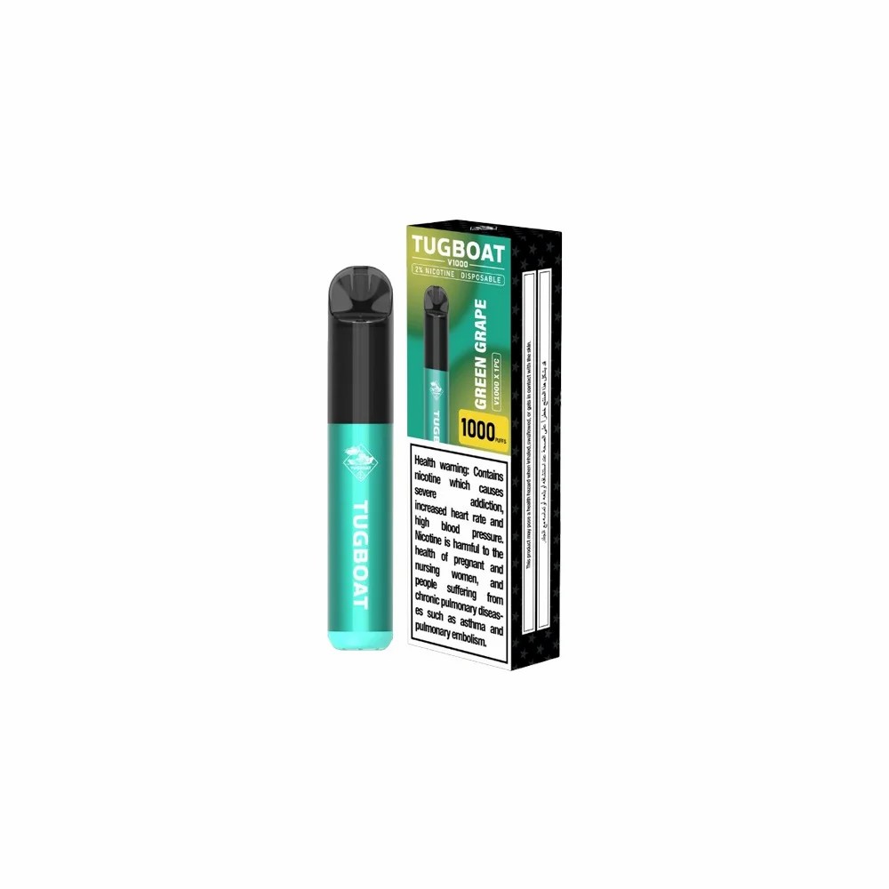 Tugboat V1000 Puffs Disposable Pod