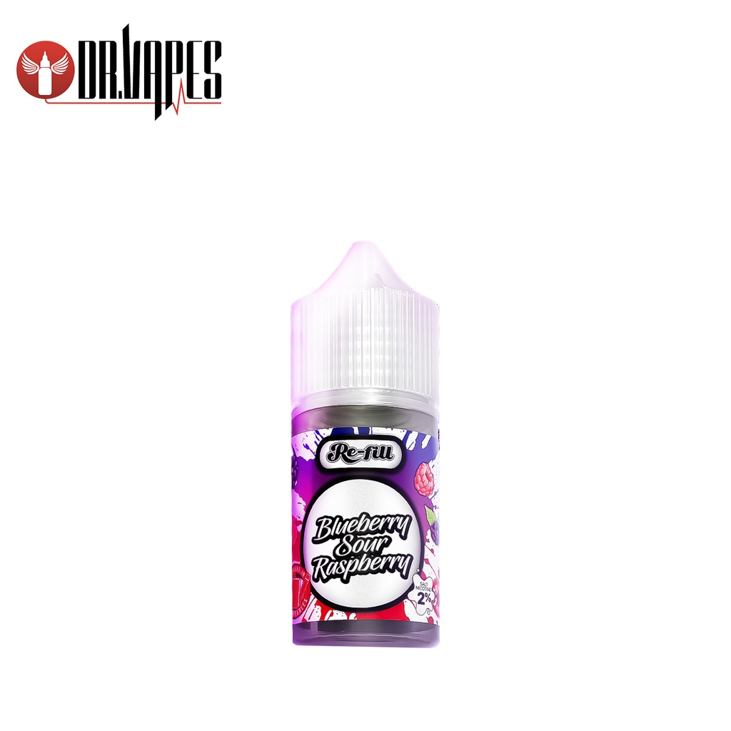 Dr Vapes Re Fill Blueberry Sour Raspberry SaltNic 