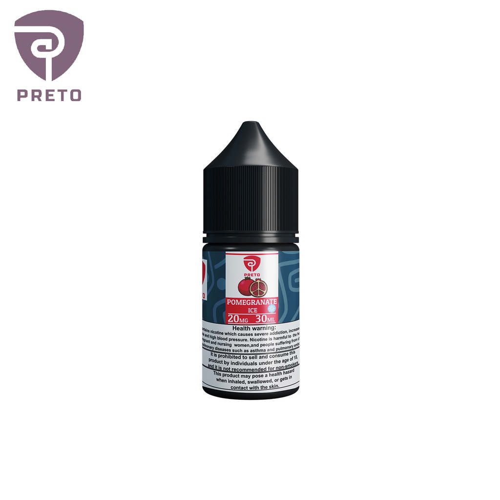 Preto Vape Pomegranate Mint SaltNic 