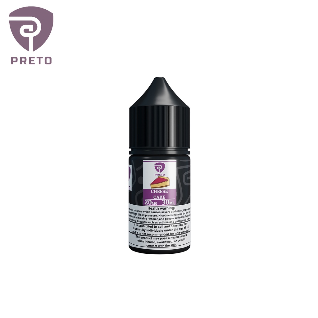 Preto Vape Cheese Cake SaltNic 