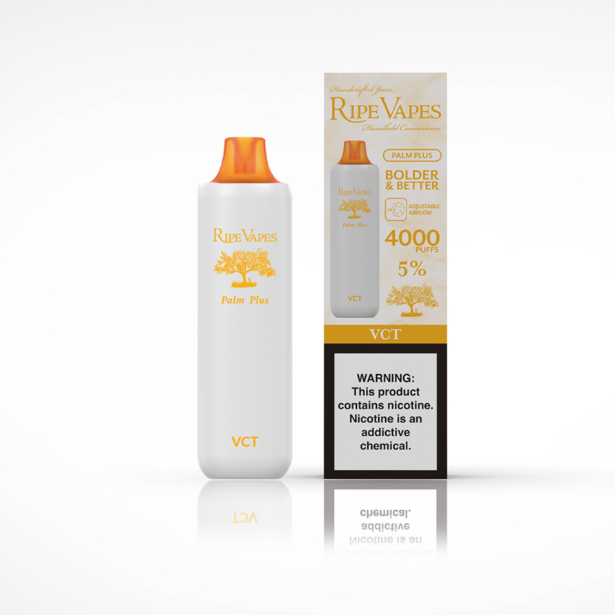 Ripe Vapes Palm Plus 4000 Puffs Disposable Pod