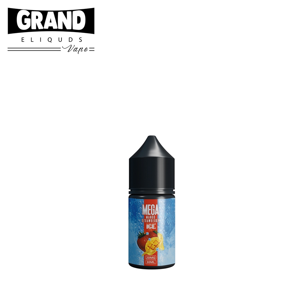 Grand Eliquid Mega Mango Strawberry Ice SaltNIc 10ml