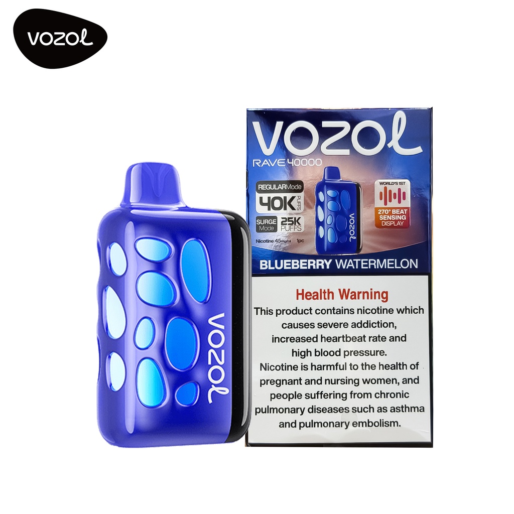 Vozol Rave 40000 Puffs Disposable Pod Kit