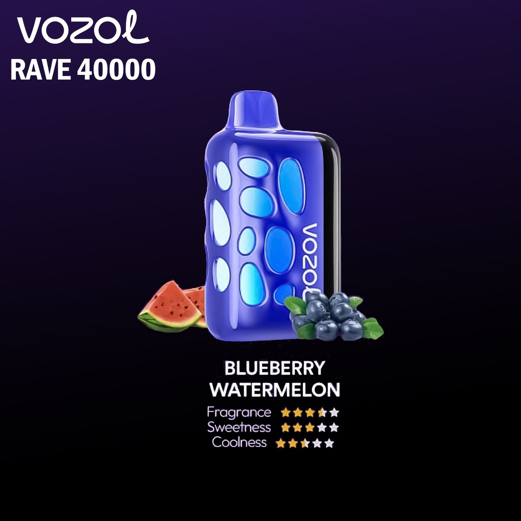 Vozol Rave 40000 Puffs Disposable Pod Kit