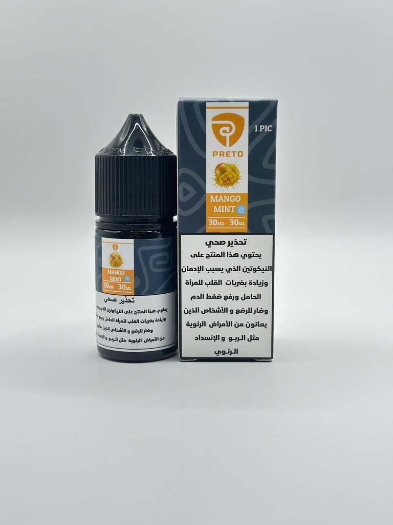 Preto Vape Mango Mint SaltNic