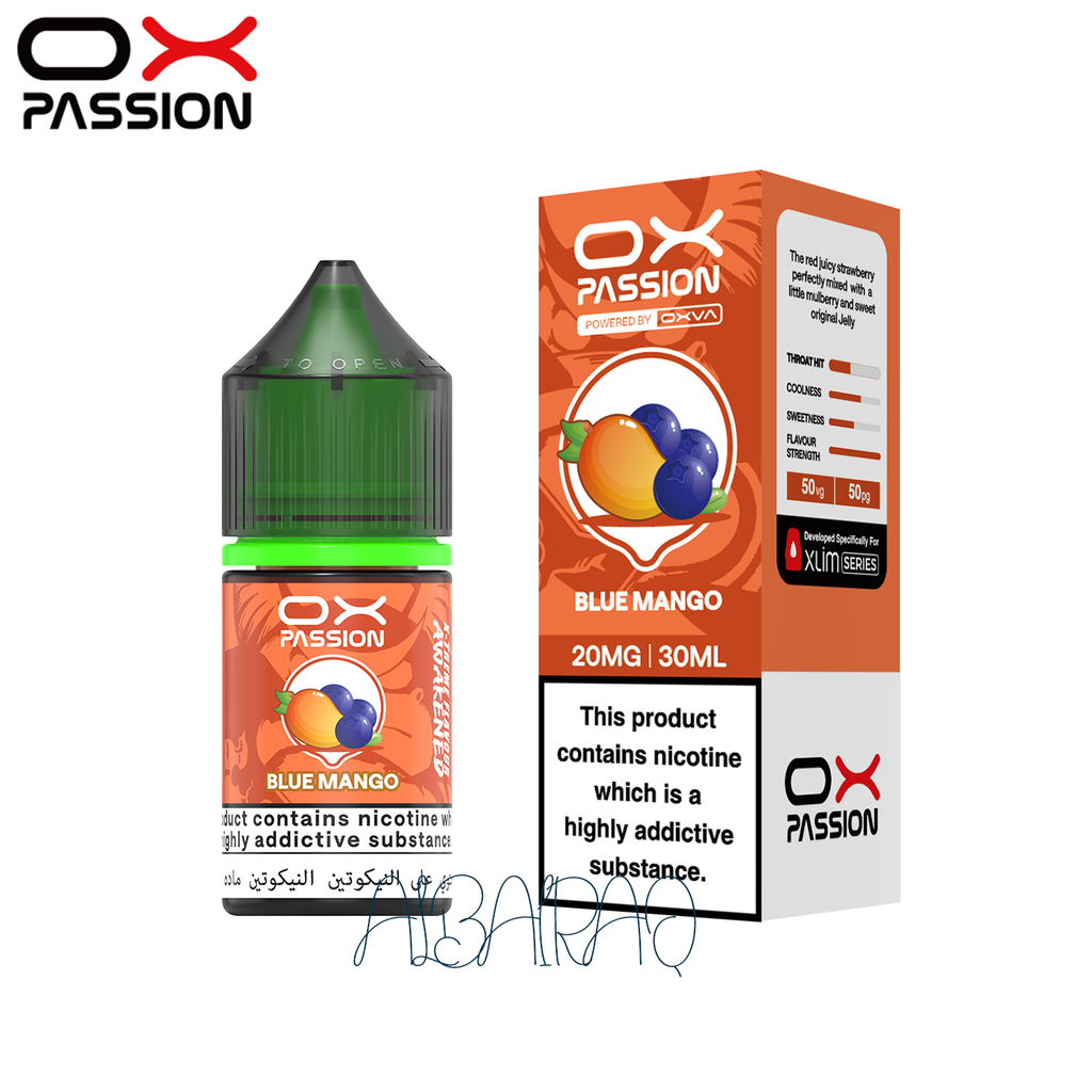 OX Passion Blue Mango SaltNic 