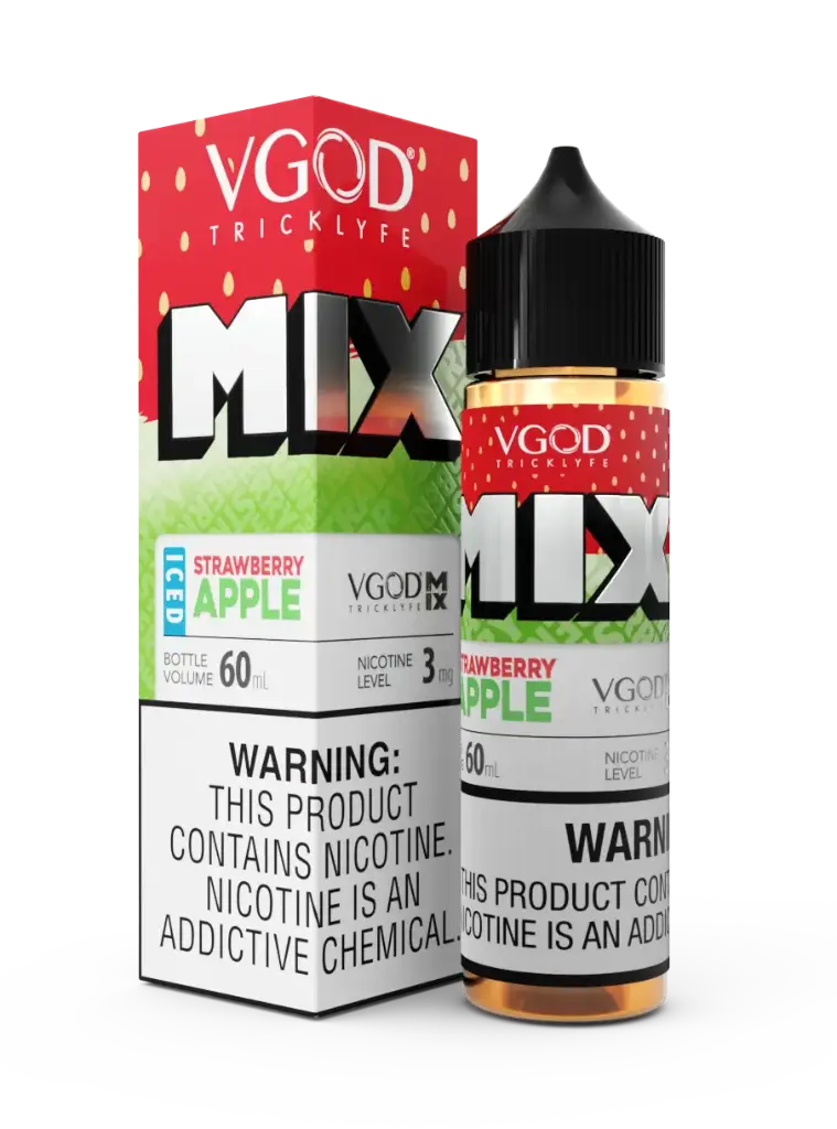 Vgod Mix Iced Strawberry Apple