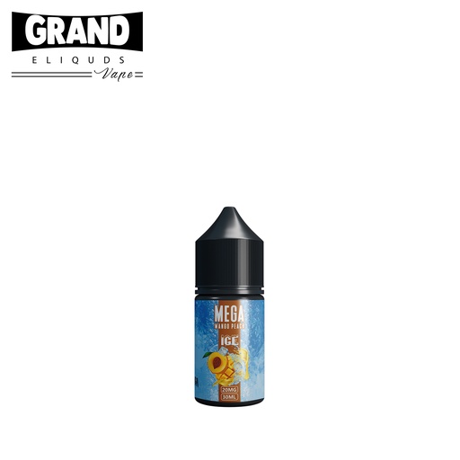 Grand Eliquid Mega Peach Ice SaltNic