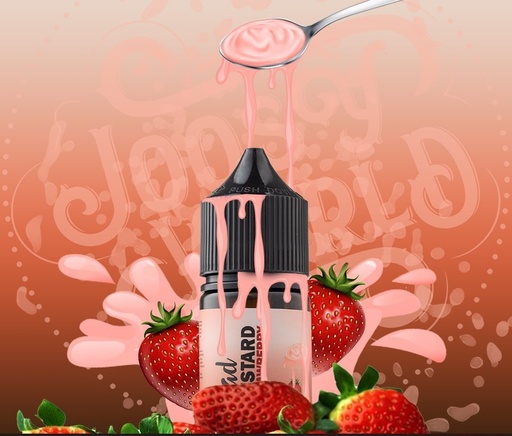 Joosy World Dead Custard Strawberry SaltNic