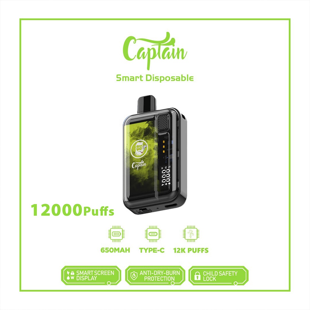 جوسي ورلد كابتن 12000سحبه ديسبوسيبل بود كت