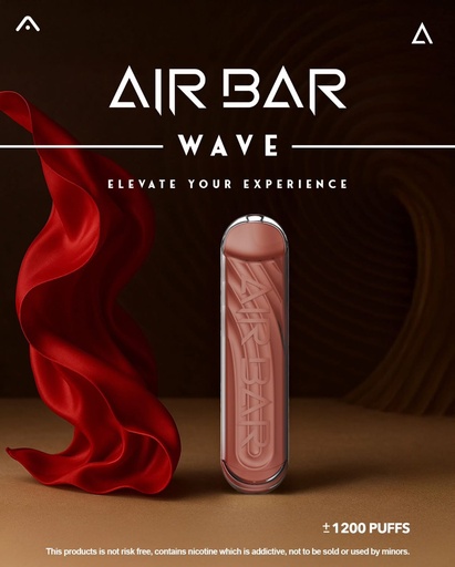 Suorin Air Bar Wave 1200 Puffs Disposable Pod Kit
